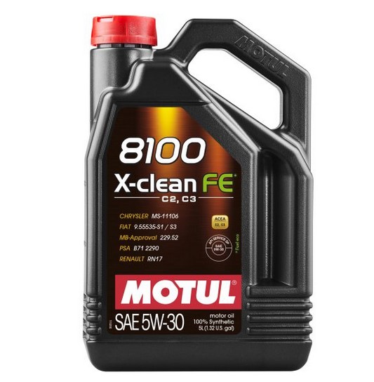 Olej, 8100 X-CLEAN FE 5W30 104777 MOTUL